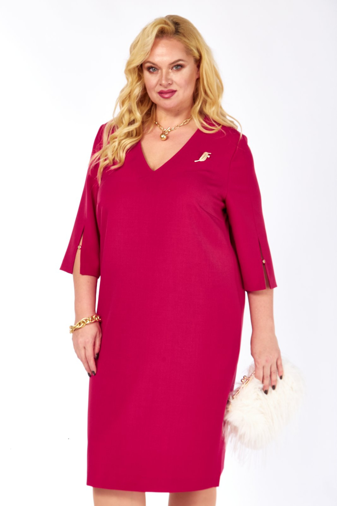 Платье СиБОН 380 малина - фото 5