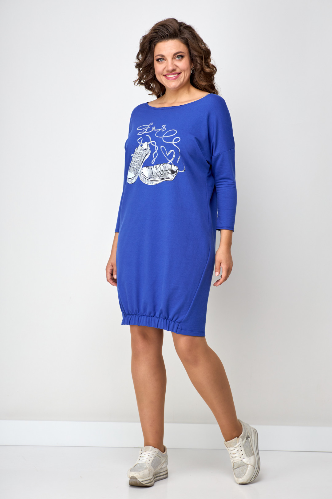 Платье Solomea Lux 940 василек - фото 4