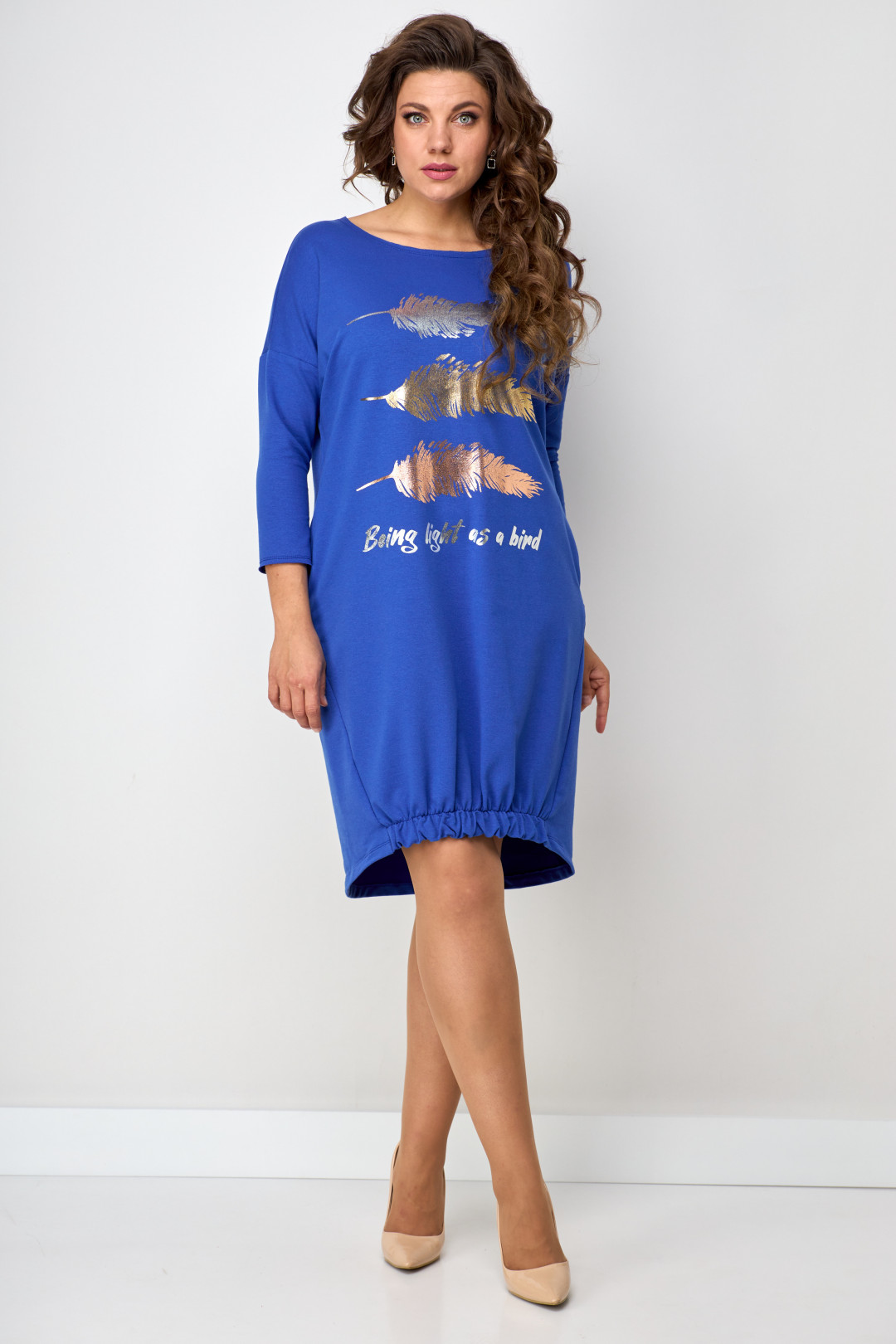 Платье Solomea Lux 940A василек - фото 1