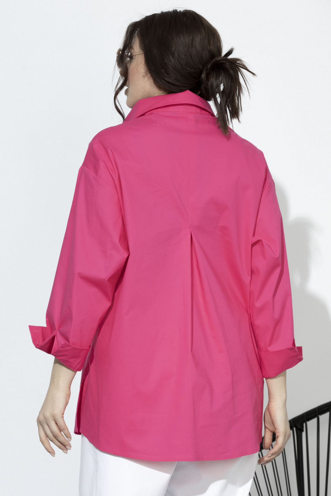 Блузка SOVA 11078 фуксия - фото 5