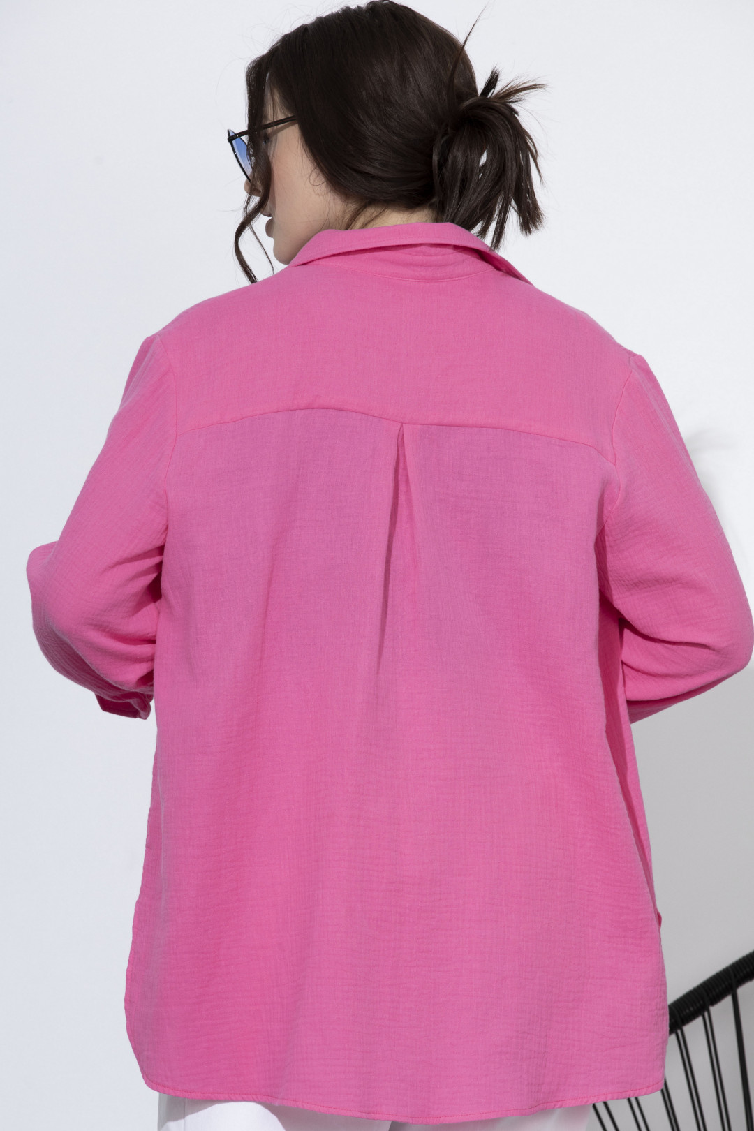 Рубашка SOVA 11157 фуксия - фото 2