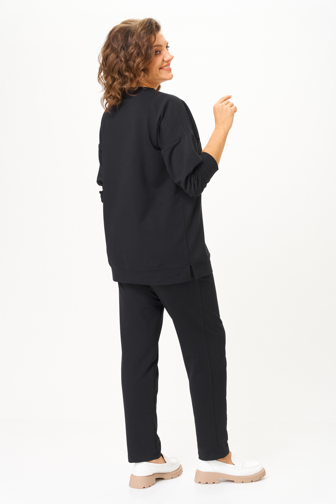 Костюм Stefany 2061-2 черный - фото 4