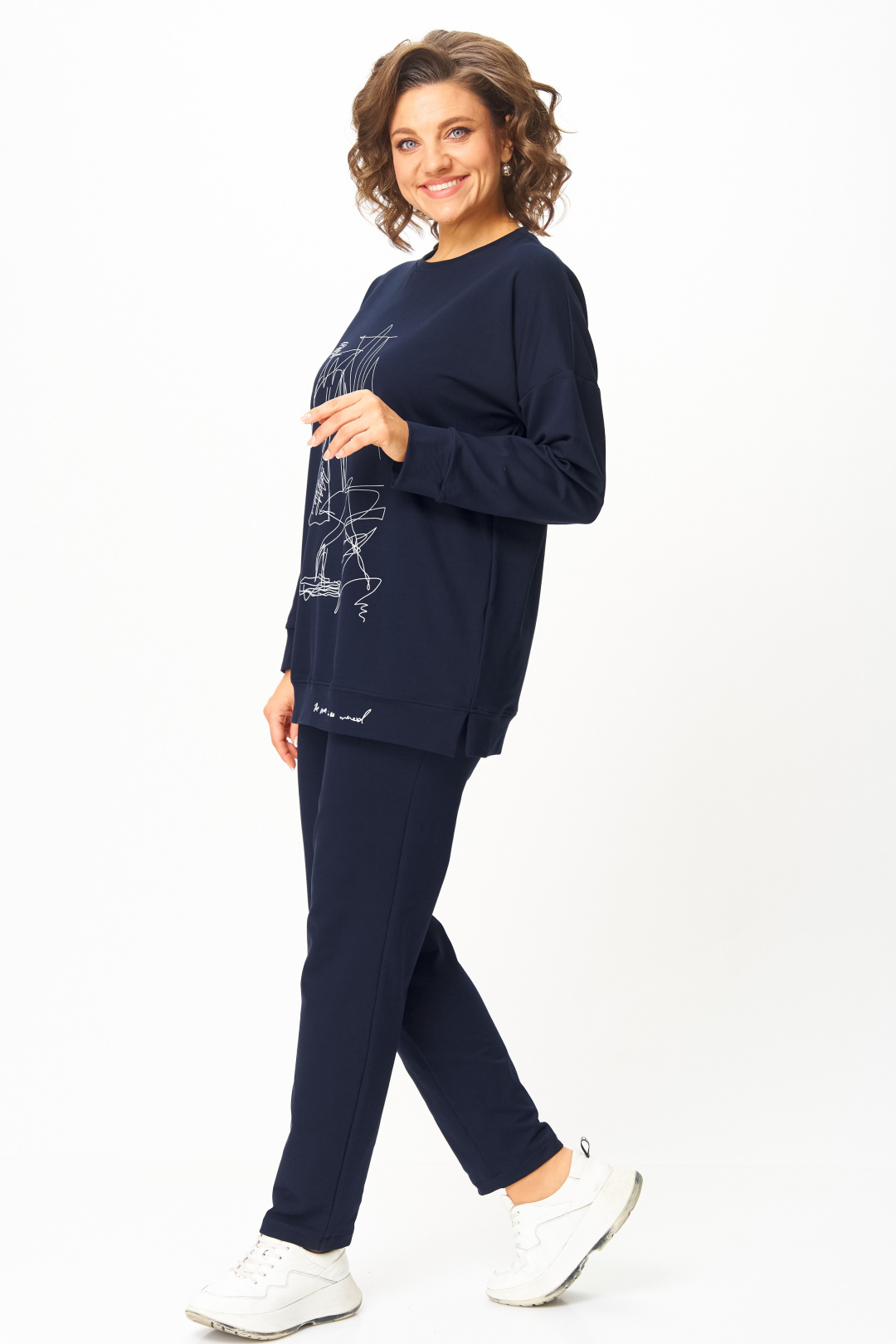 Костюм Stefany 2061-2 глубокий синий - фото 4