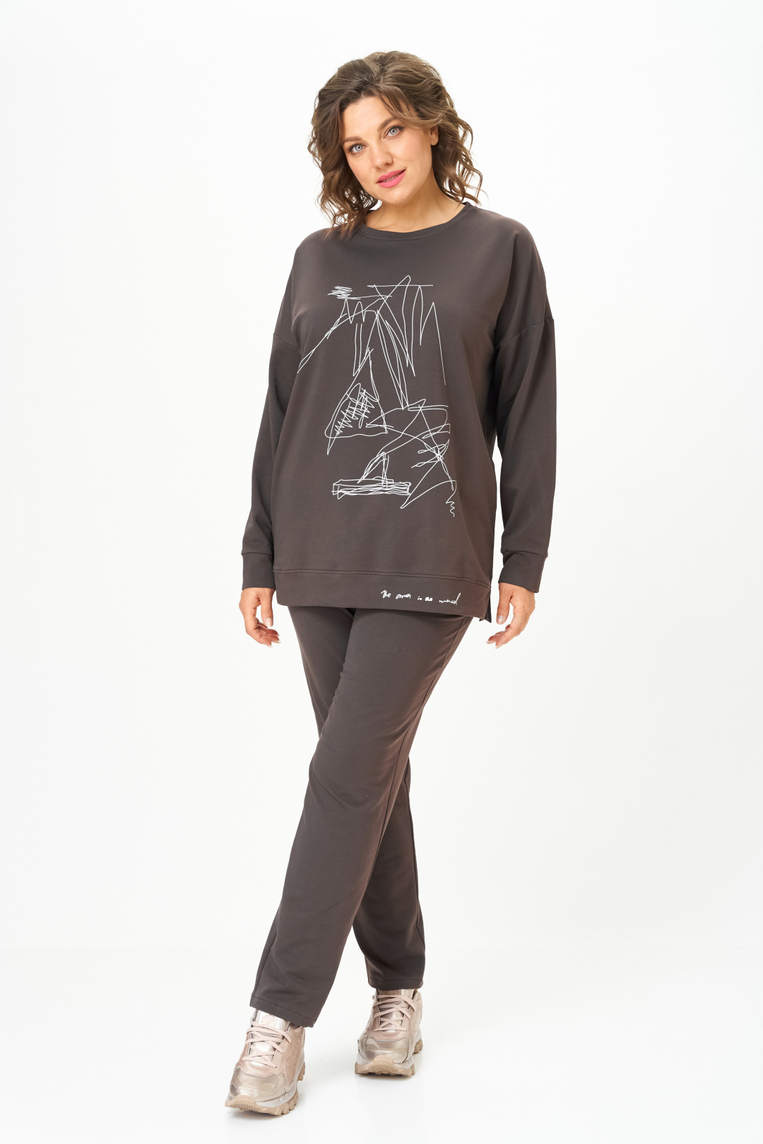 Костюм Stefany 2061-2 горький шоколад