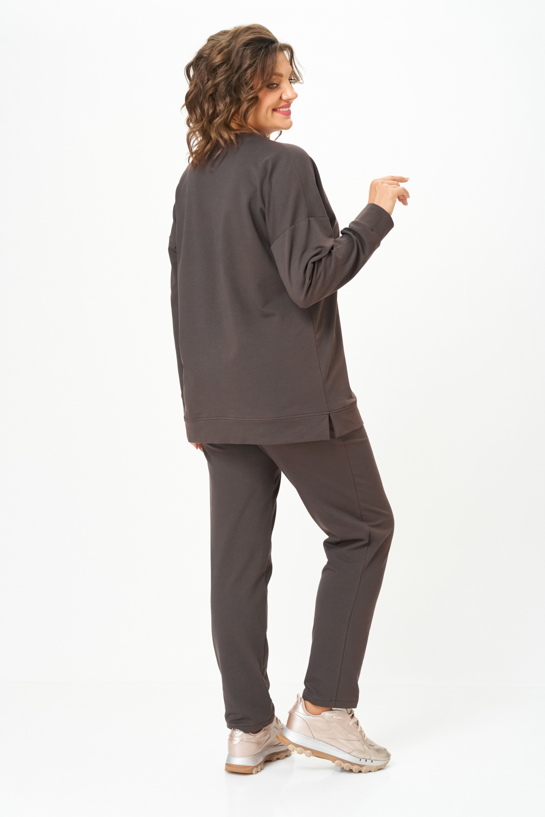 Костюм Stefany 2061-2 горький шоколад - фото 4