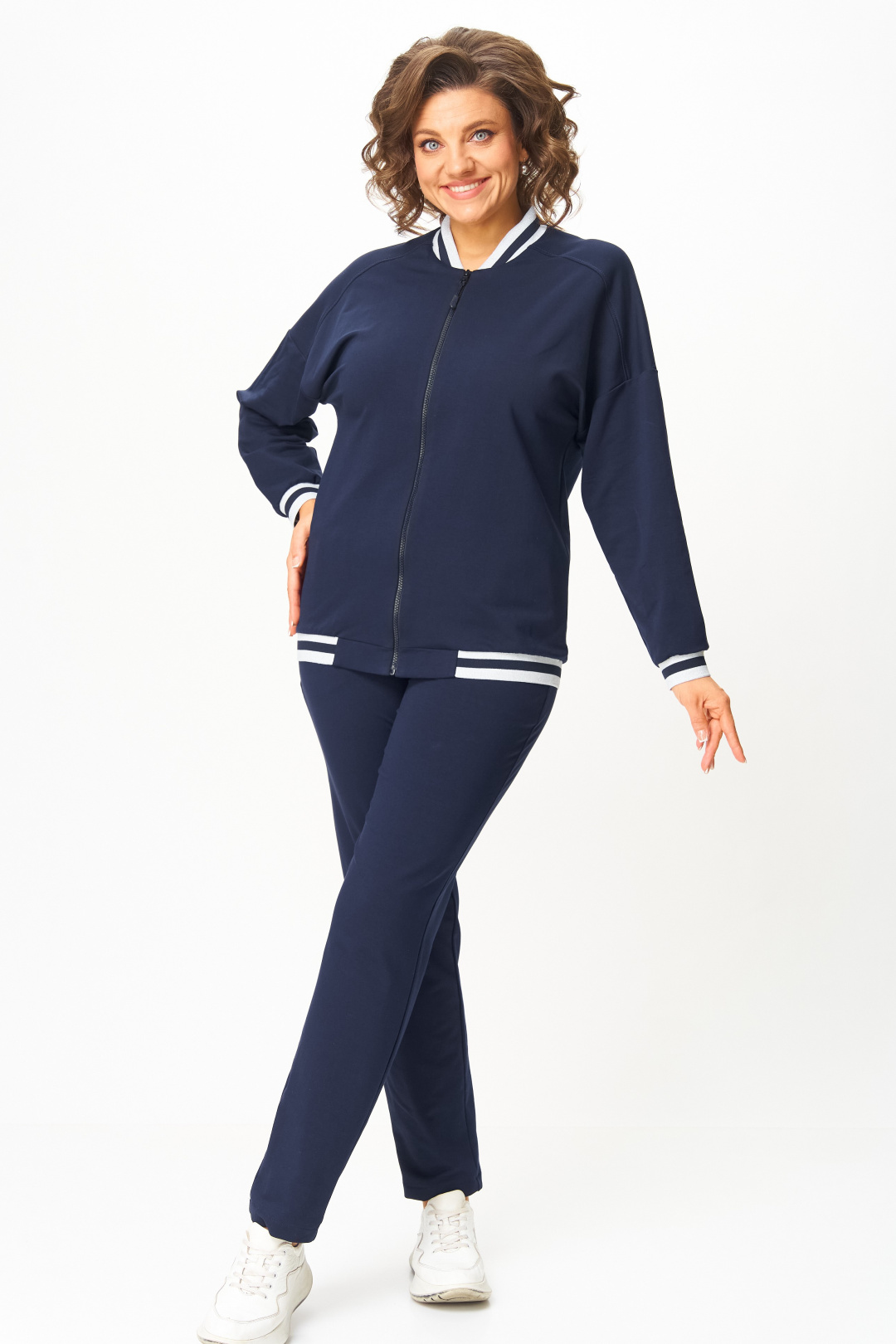 Костюм Stefany 2066-2 глубокий синий - фото 1