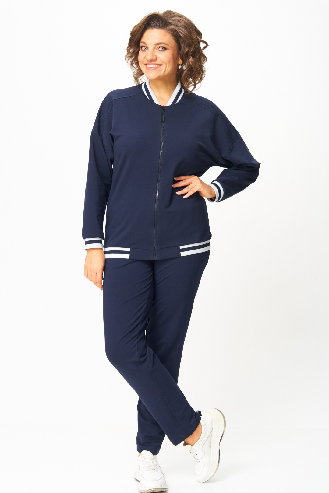 Костюм Stefany 2066-2 глубокий синий - фото 2