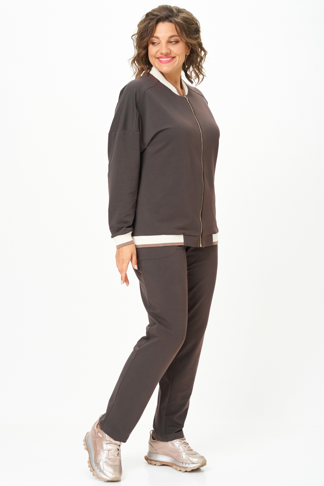 Костюм Stefany 2066-2 горький шоколад - фото 2