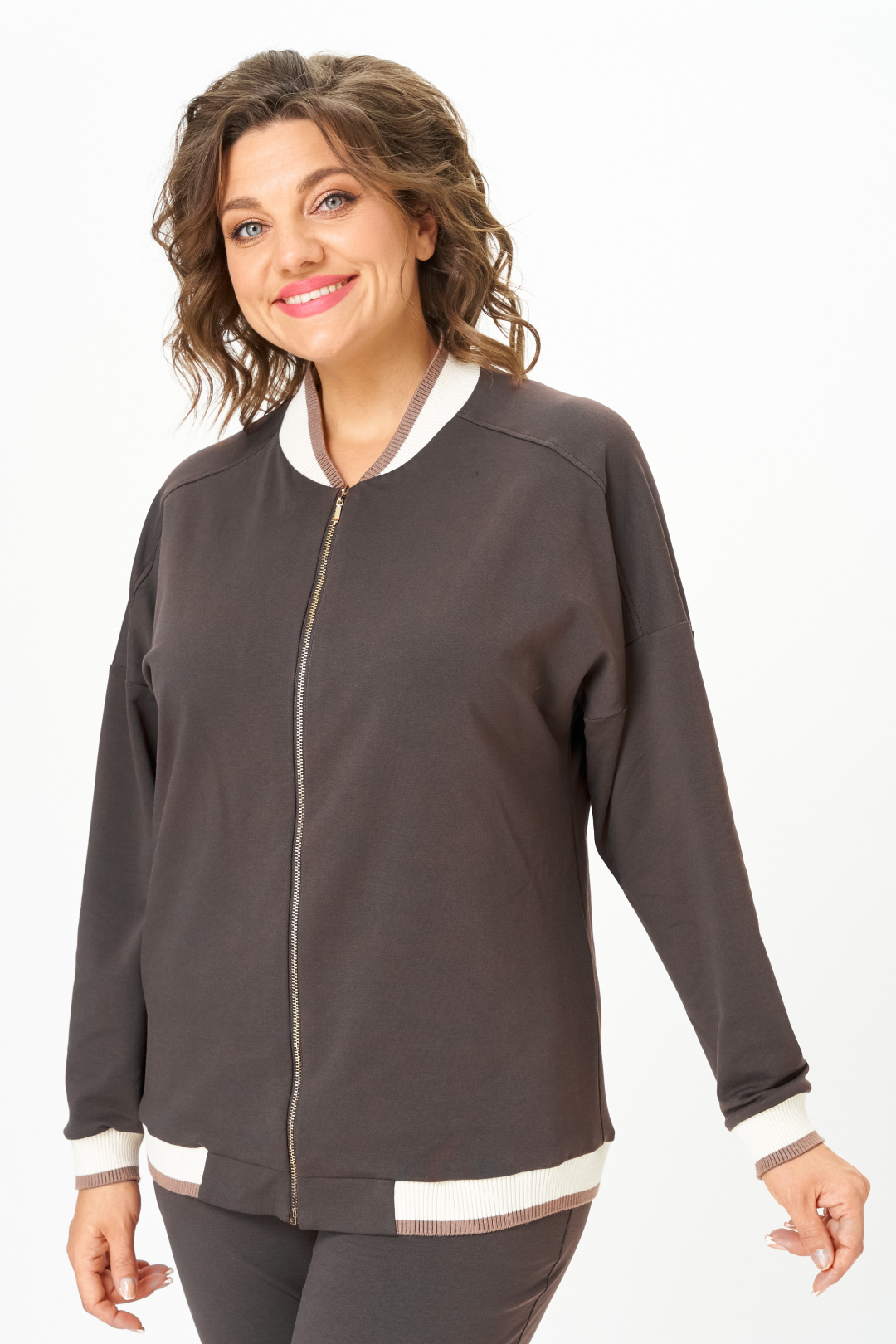 Костюм Stefany 2066-2 горький шоколад - фото 5