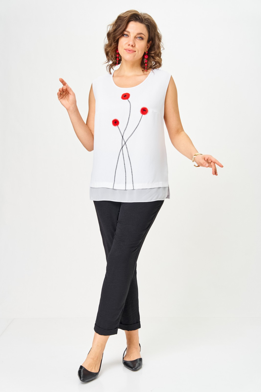 Костюм Светлана-Стиль 1527 черный - фото 6