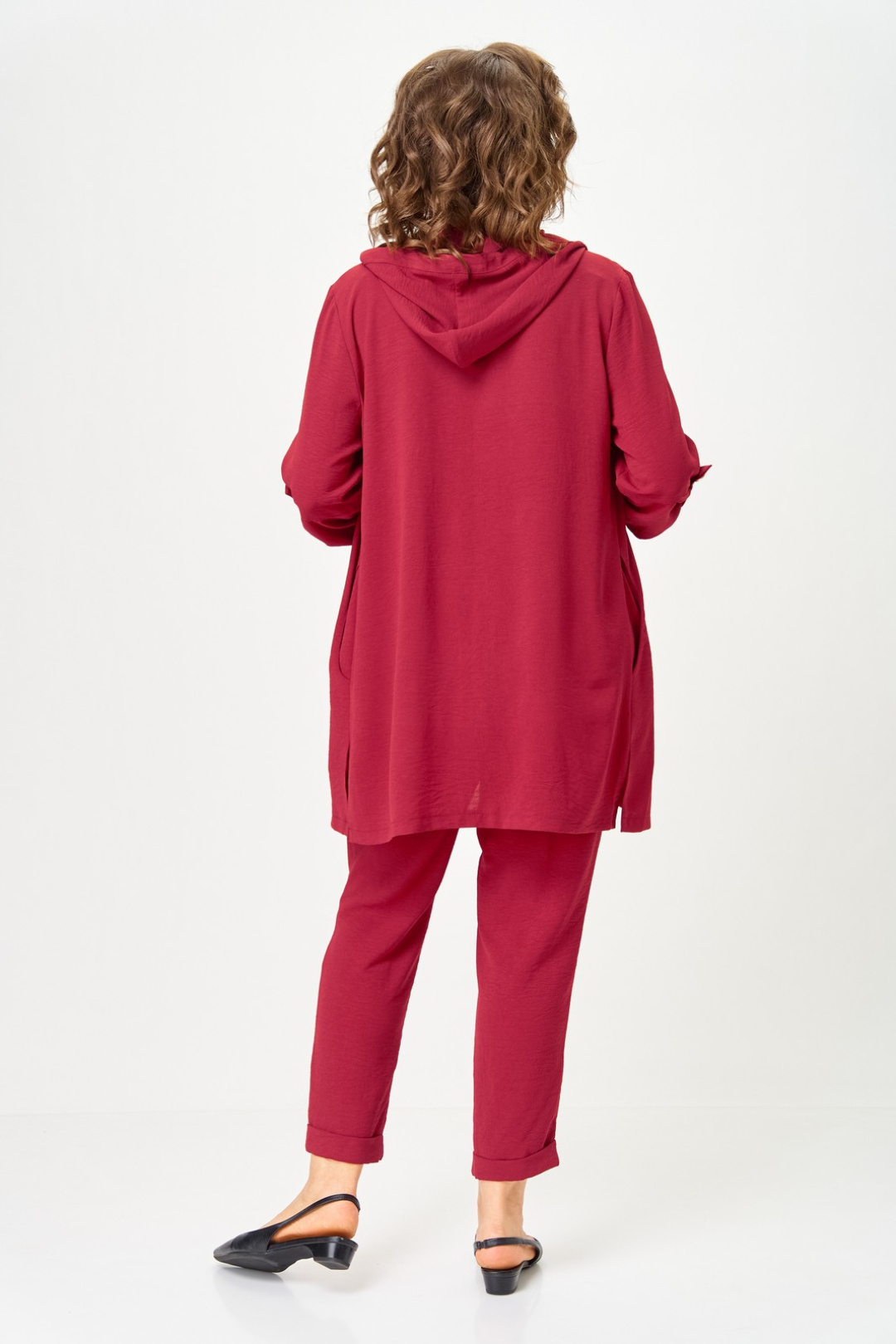 Костюм Светлана-Стиль 1527 марсала - фото 2