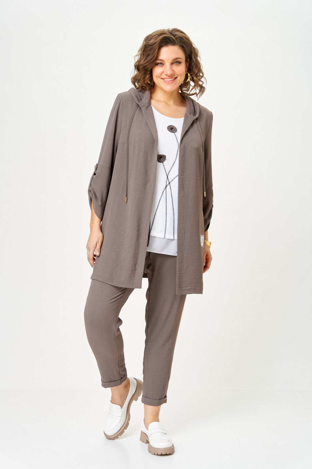 Костюм Светлана-Стиль 1527 мокко