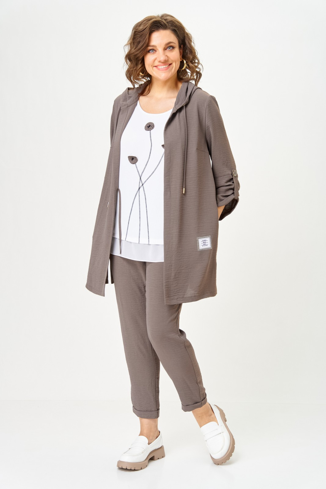 Костюм Светлана-Стиль 1527 мокко