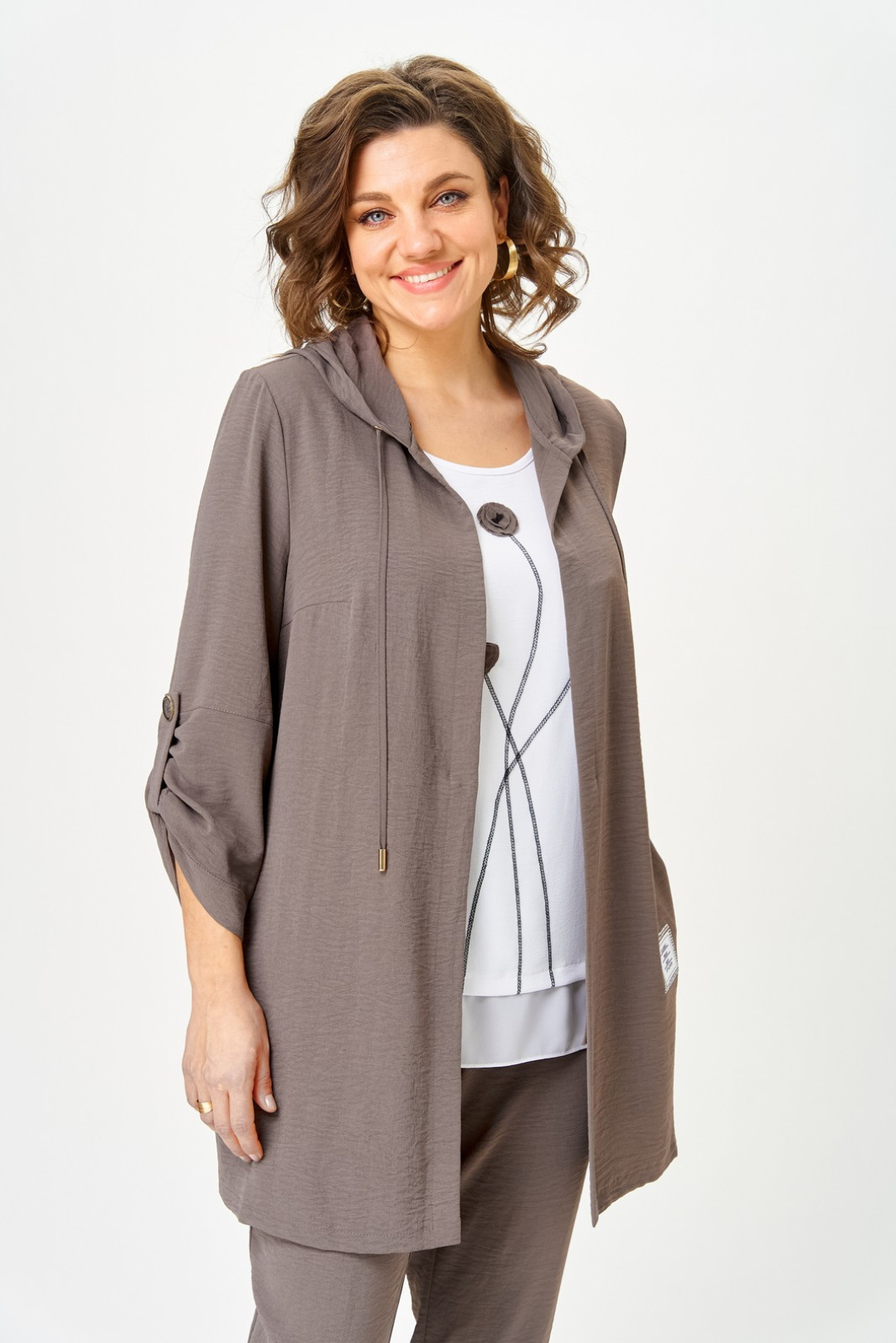 Костюм Светлана-Стиль 1527 мокко