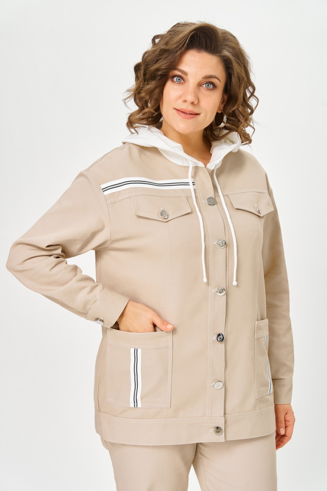 Костюм Светлана-Стиль 1569 бежевый - фото 4