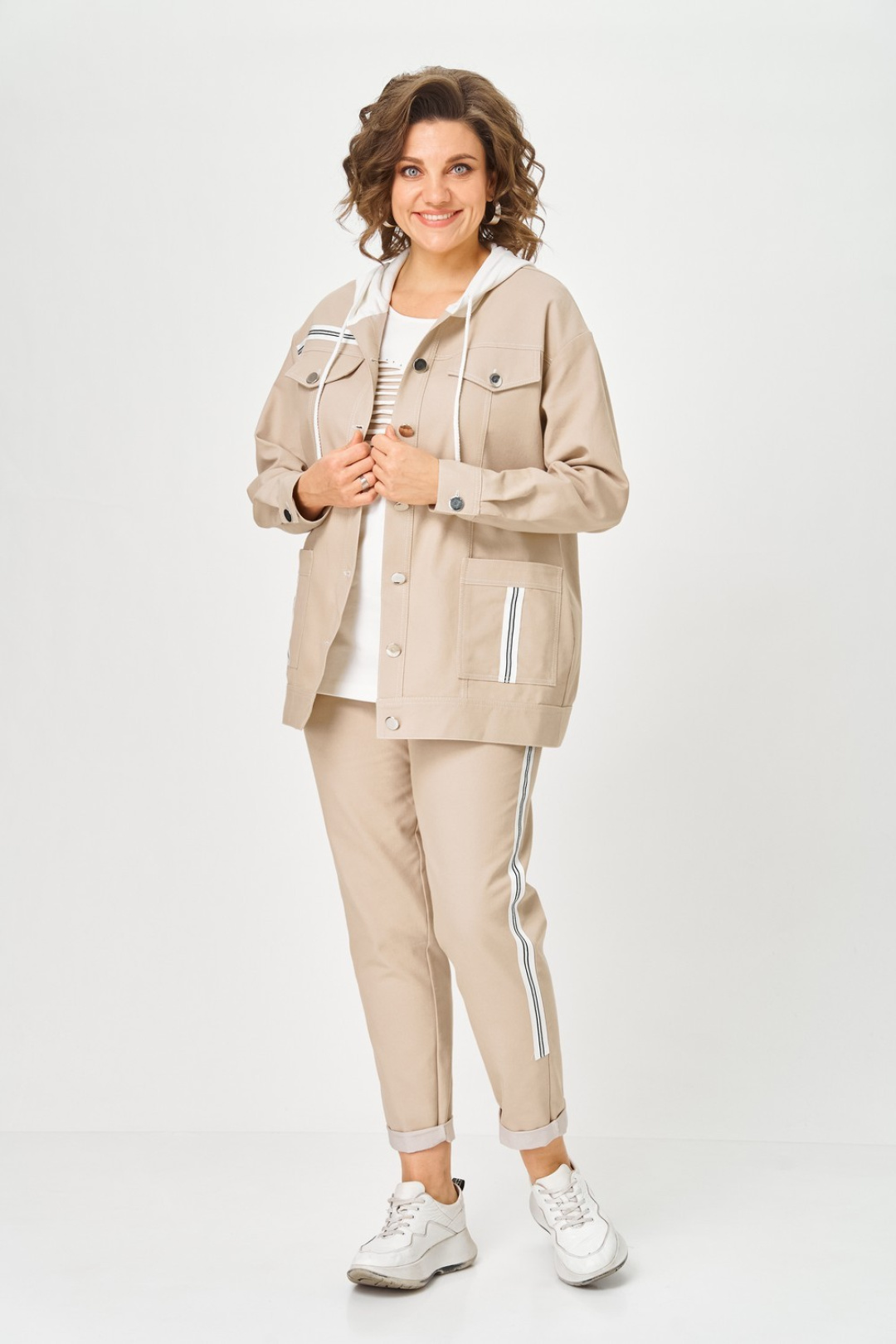 Костюм Светлана-Стиль 1569 бежевый