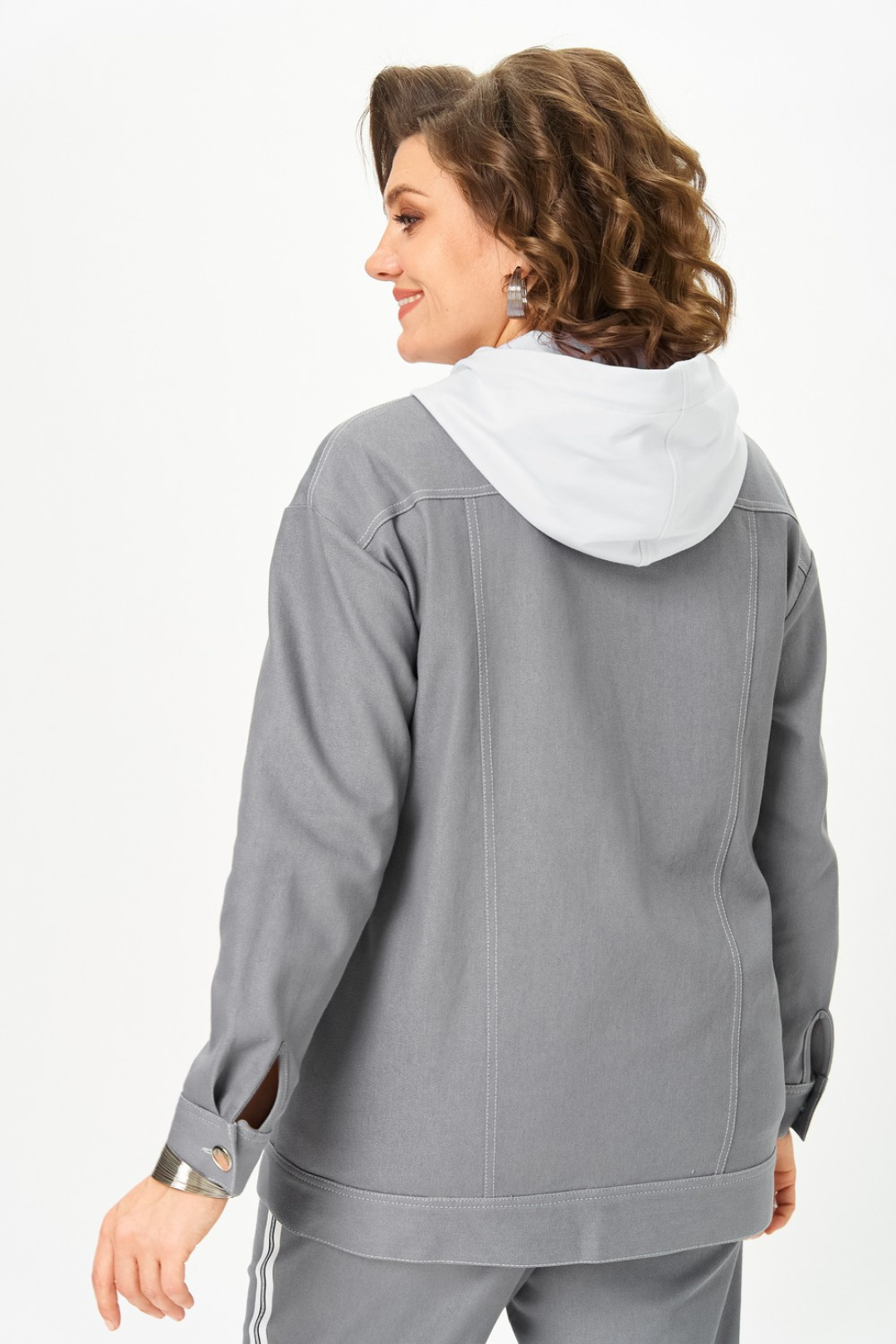 Костюм Светлана-Стиль 1569 серый