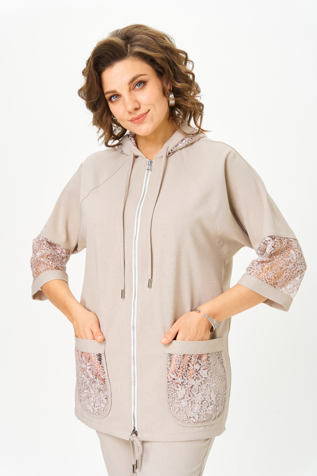 Костюм Светлана-Стиль 1577 бежевый