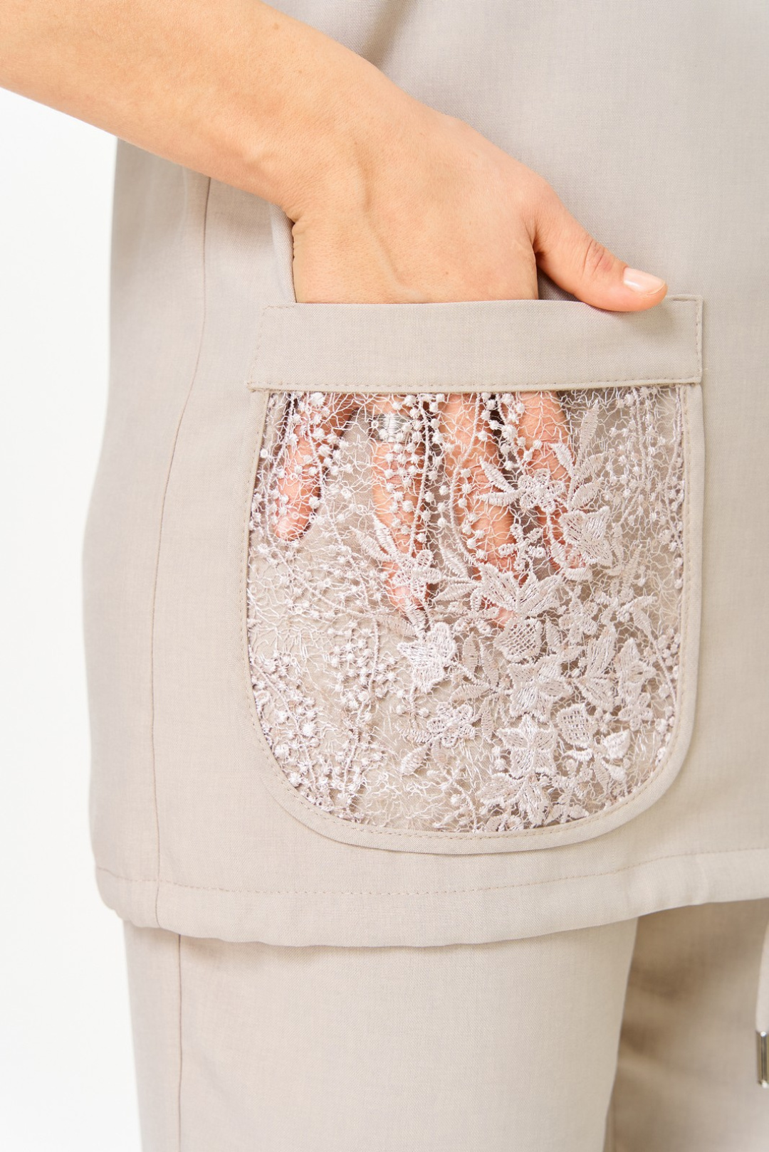 Костюм Светлана-Стиль 1577 бежевый