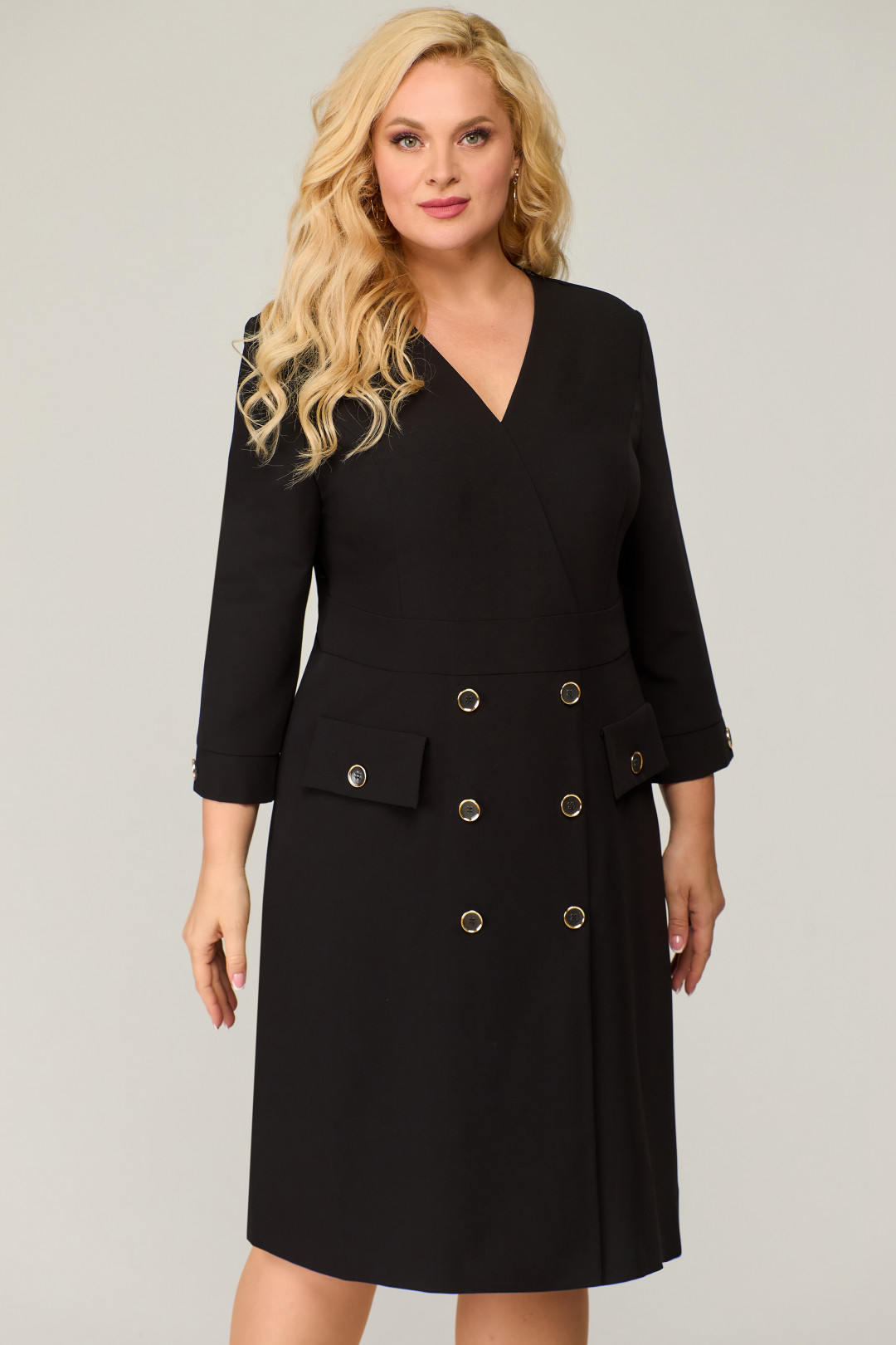 Платье Светлана-Стиль 1658 черный - фото 2