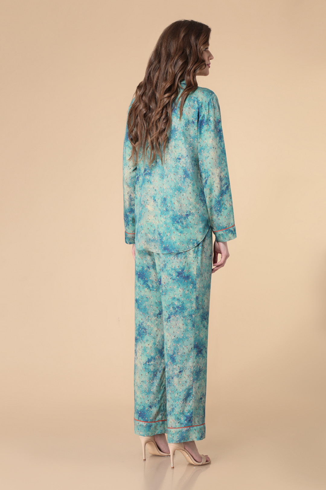 Костюм Светлана-Стиль 1881 бирюзовый - фото 4