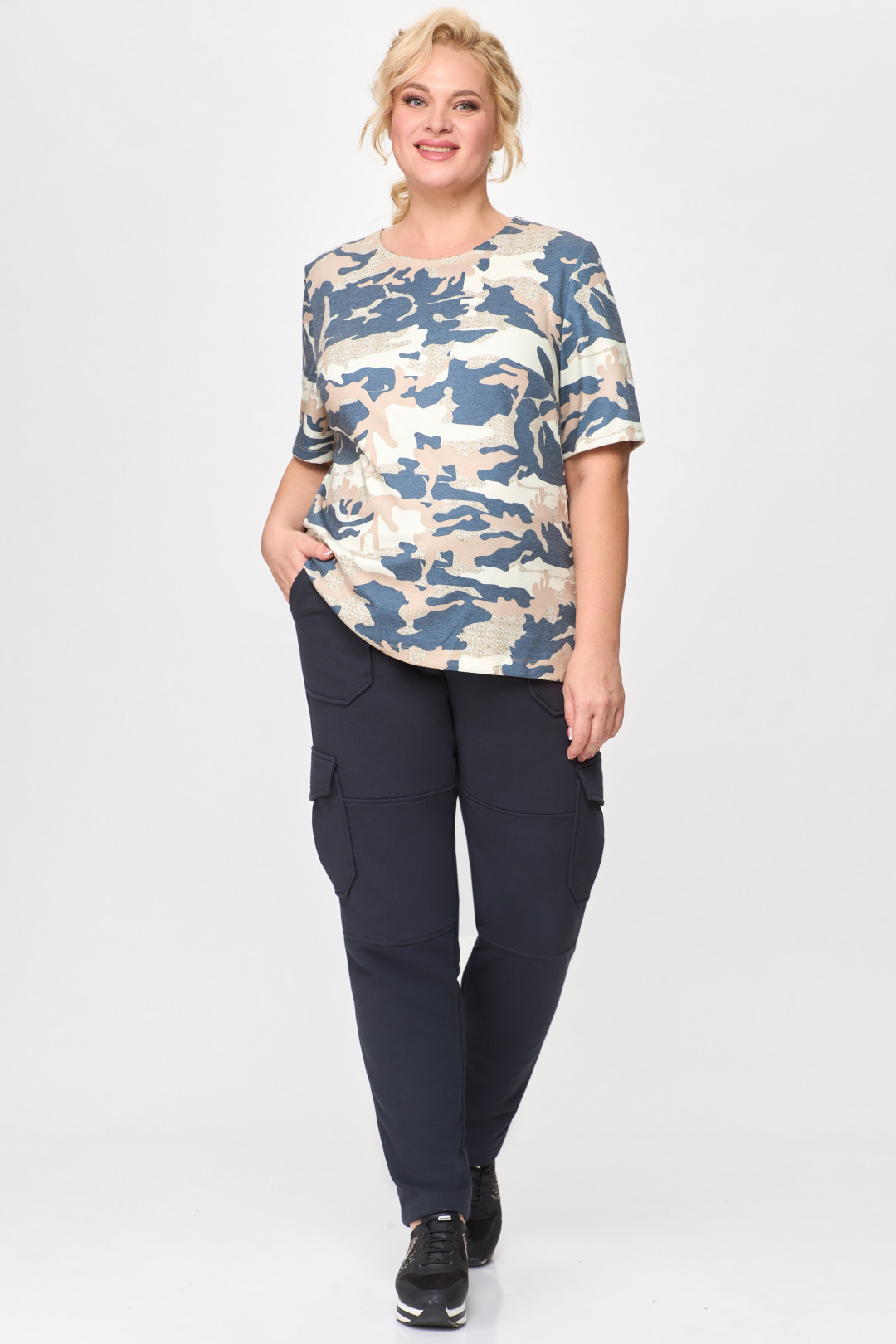 Костюм Светлана-Стиль 1905 графит - фото 4