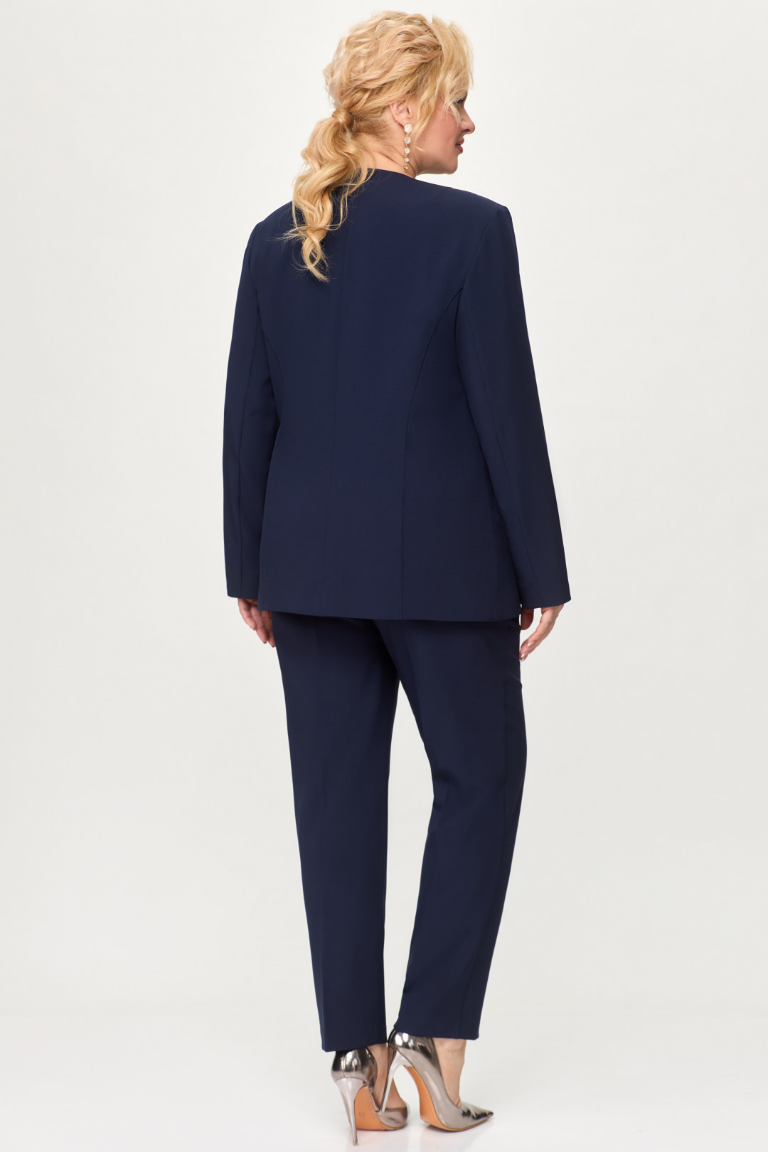 Костюм Светлана-Стиль 1906 синий - фото 2