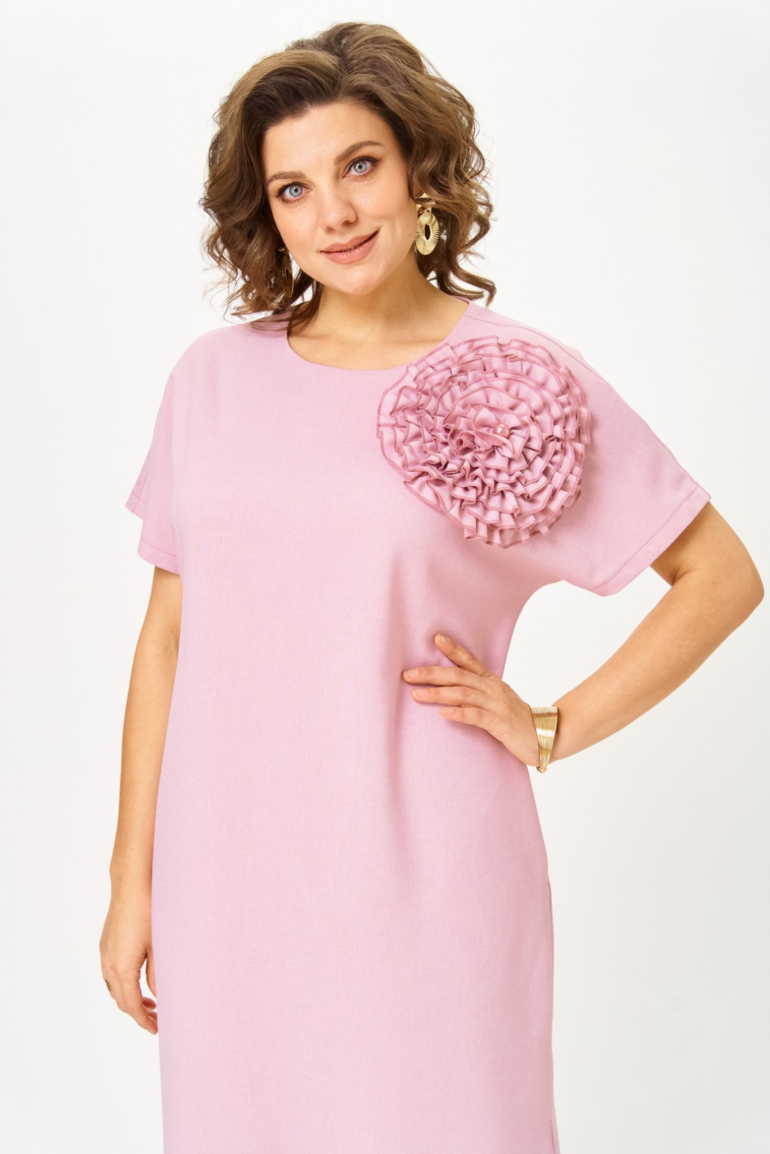 Платье Светлана-Стиль 1928 розовый