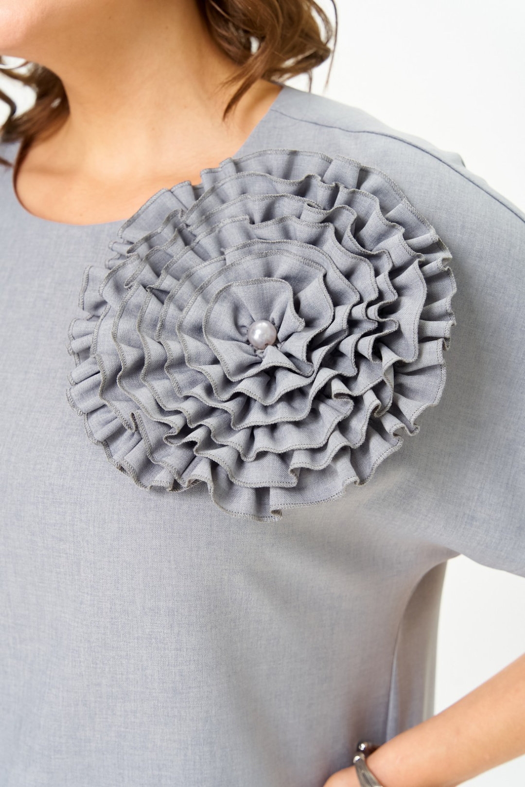 Платье Светлана-Стиль 1928 серый