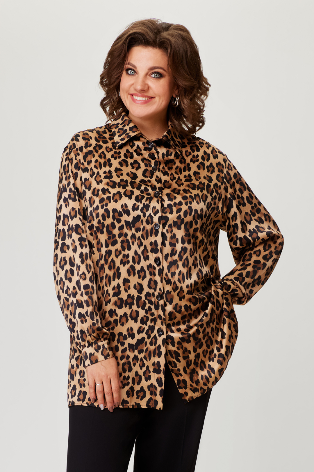 Блуза Светлана-Стиль 2019 леопардовый - фото 1
