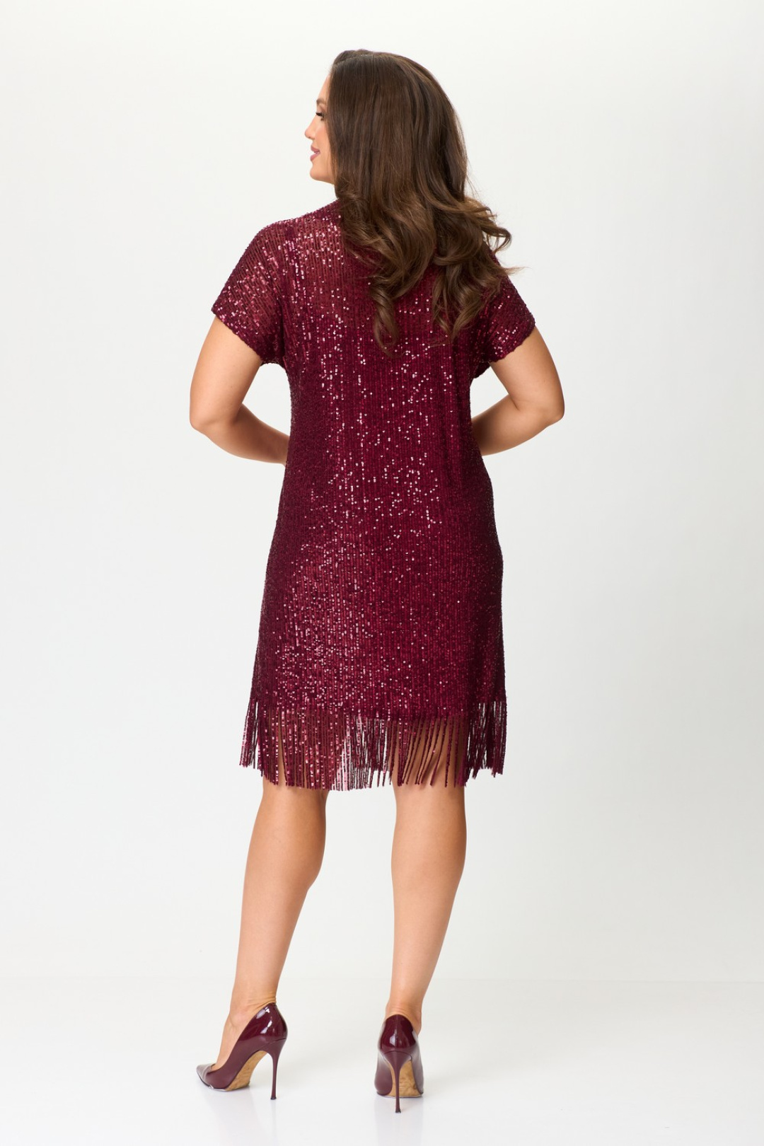 Платье Светлана-Стиль 2046 бордо - фото 6