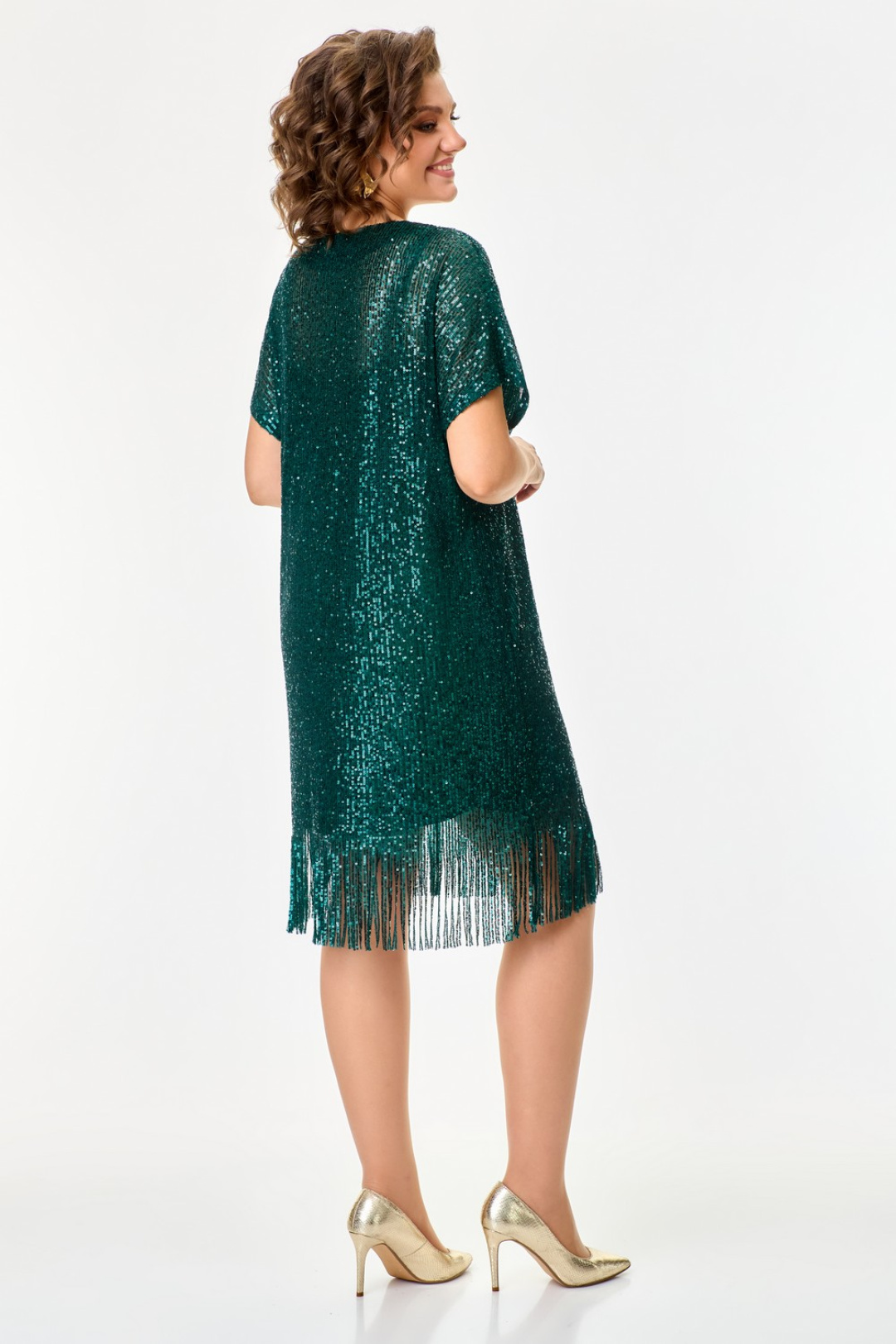Платье Светлана-Стиль 2046 изумруд - фото 2