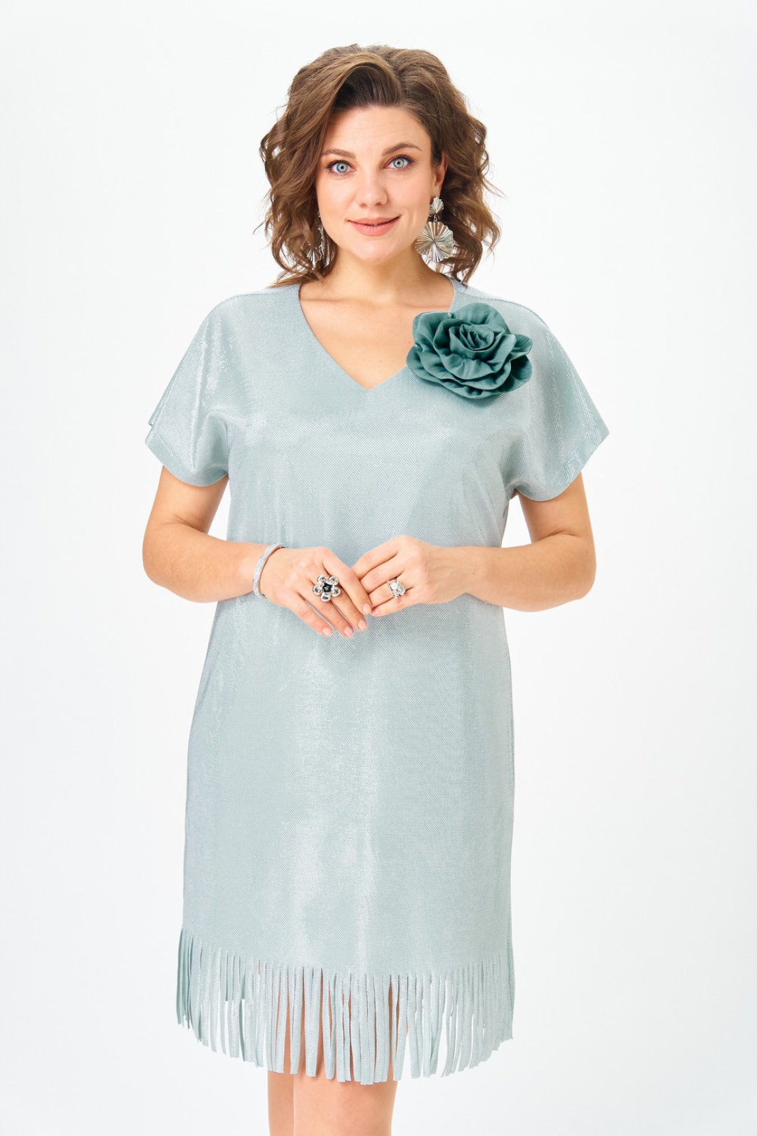 Платье Светлана-Стиль 2046 мята - фото 3