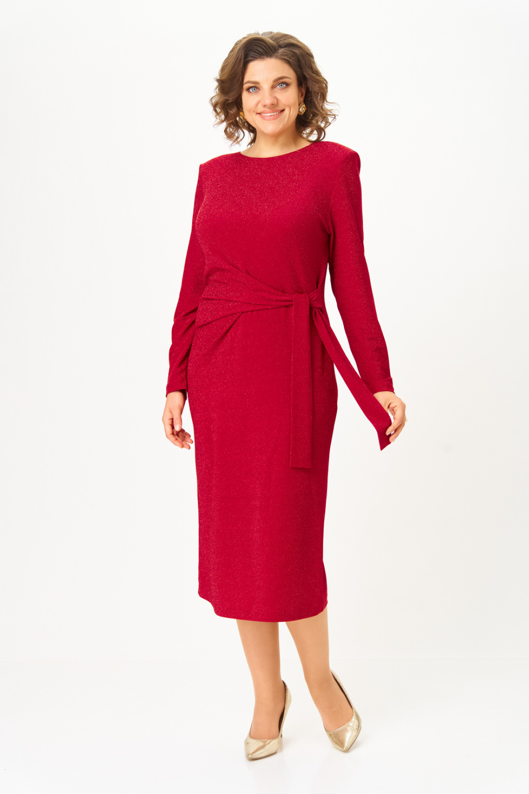 Платье Светлана-Стиль 2048 красный блеск - фото 1