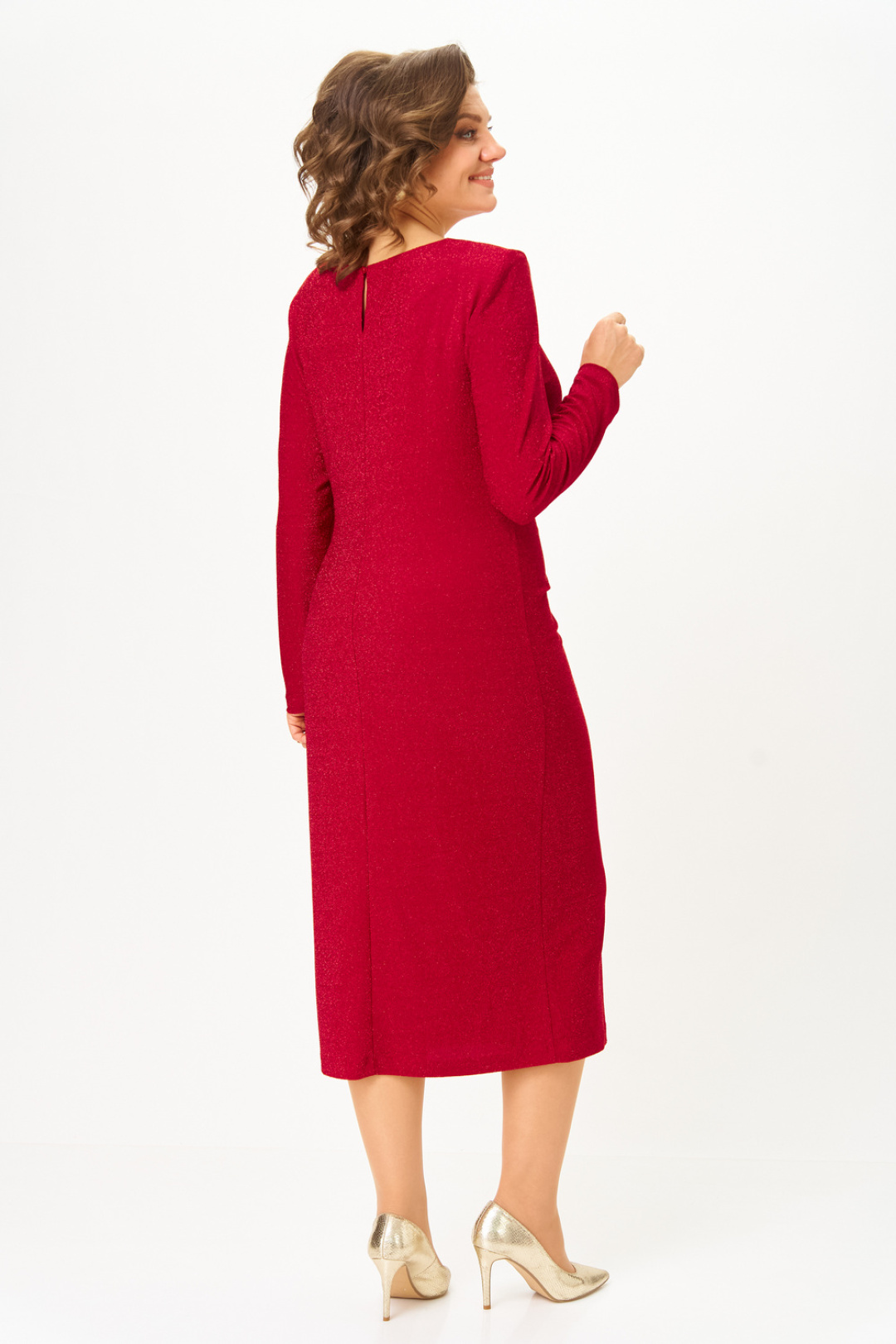 Платье Светлана-Стиль 2048 красный блеск - фото 2