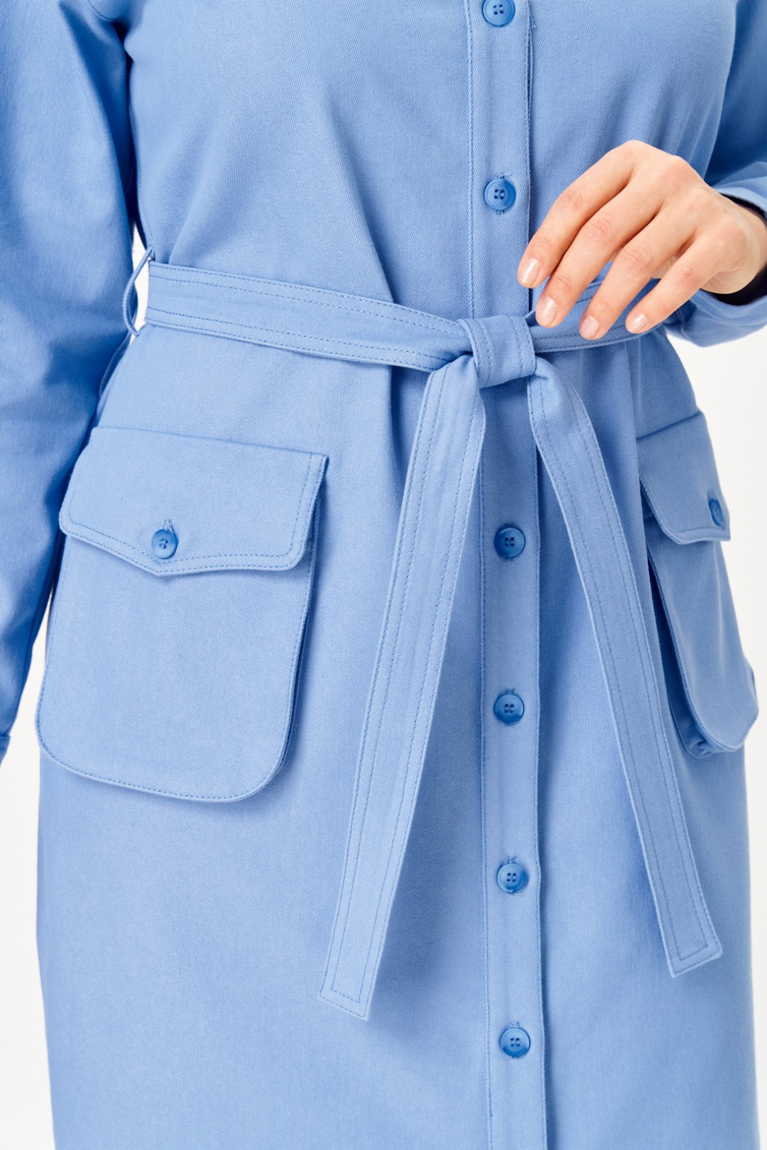 Платье Светлана-Стиль 2101 голубой - фото 6