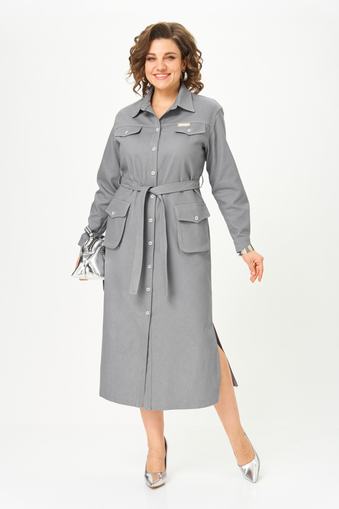 Платье Светлана-Стиль 2101 серый