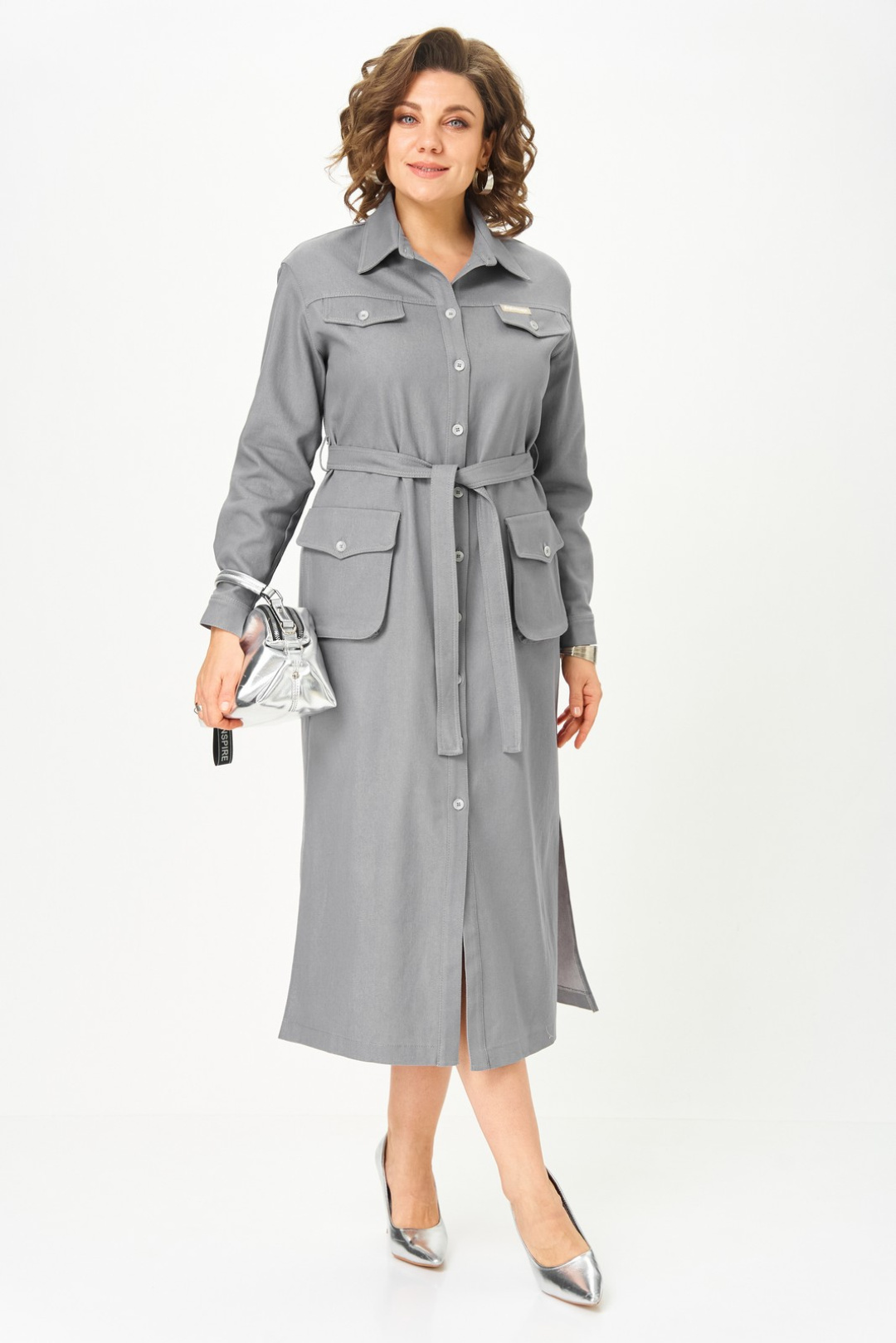 Платье Светлана-Стиль 2101 серый