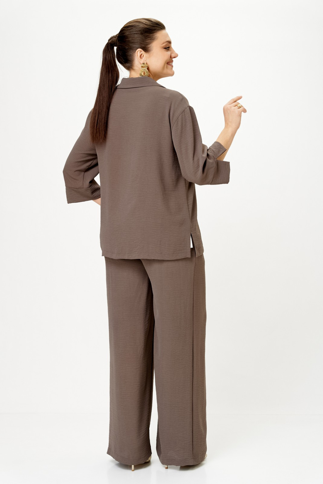 Костюм Светлана-Стиль 2114 мокко - фото 2