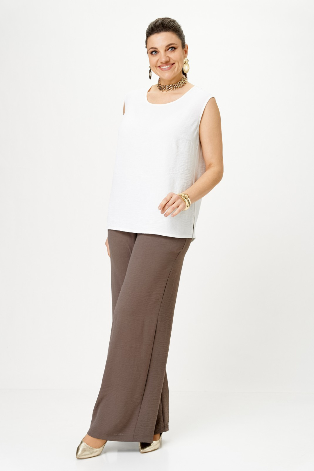 Костюм Светлана-Стиль 2114 мокко - фото 3