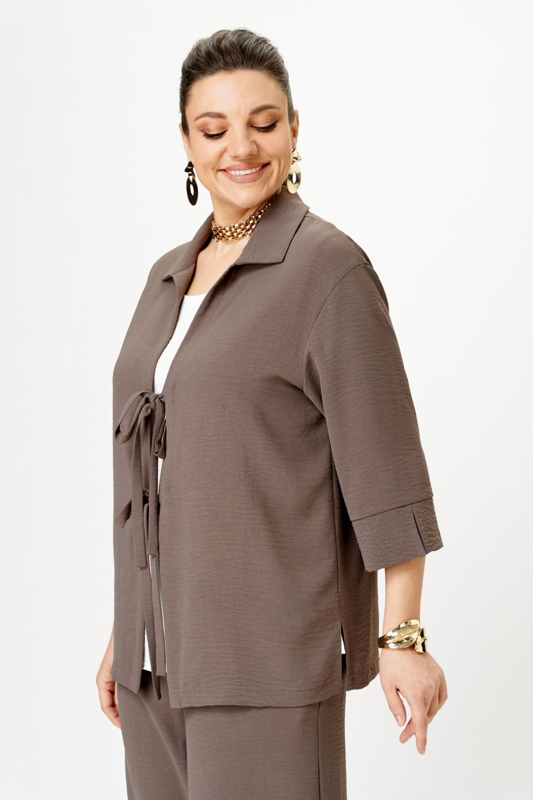 Костюм Светлана-Стиль 2114 мокко