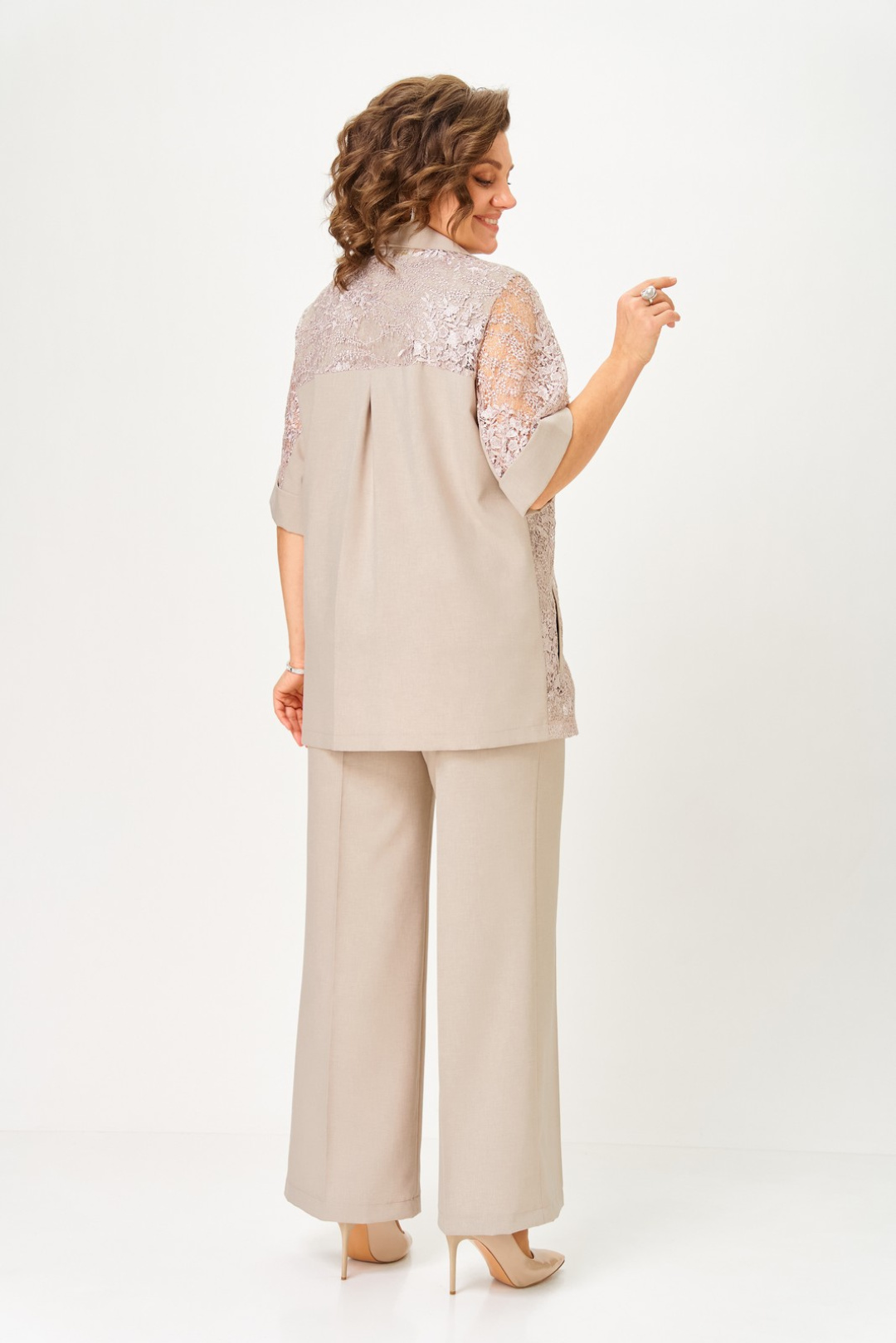 Костюм Светлана-Стиль 2119 бежевый - фото 2