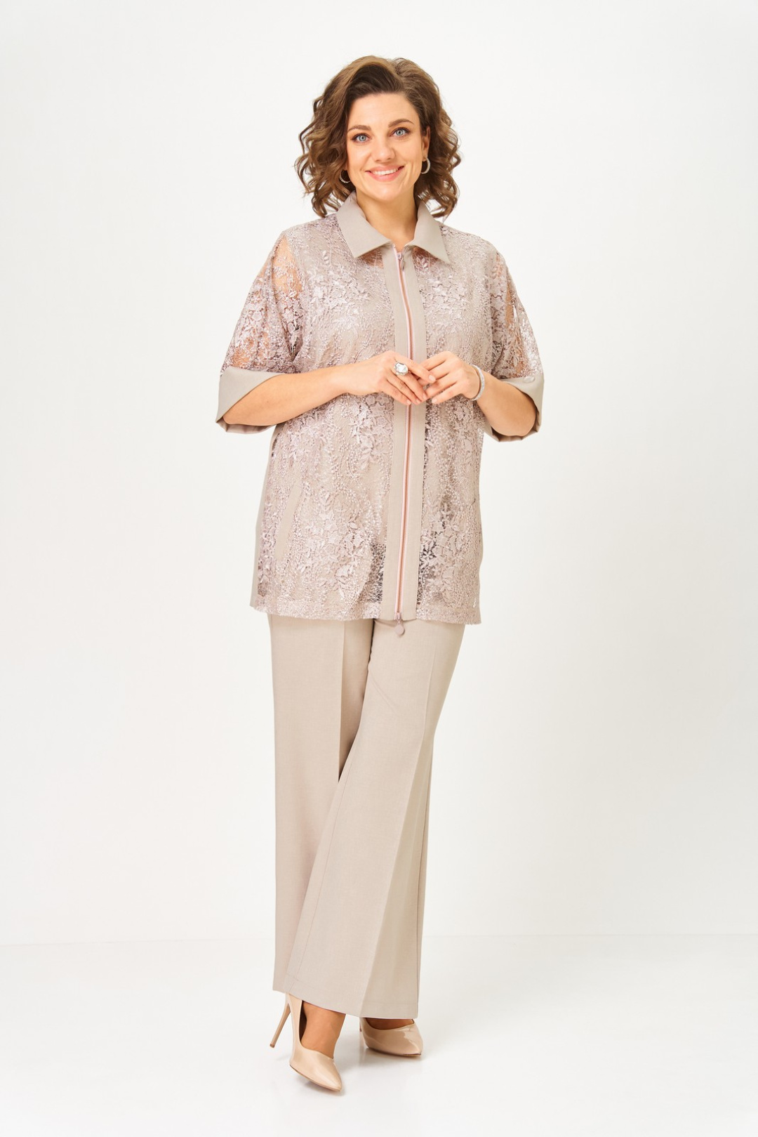 Костюм Светлана-Стиль 2119 бежевый - фото 5