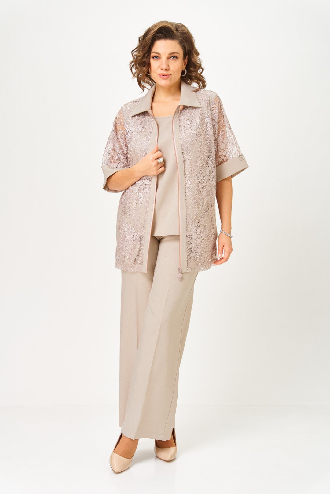 Костюм Светлана-Стиль 2119 бежевый - фото 6