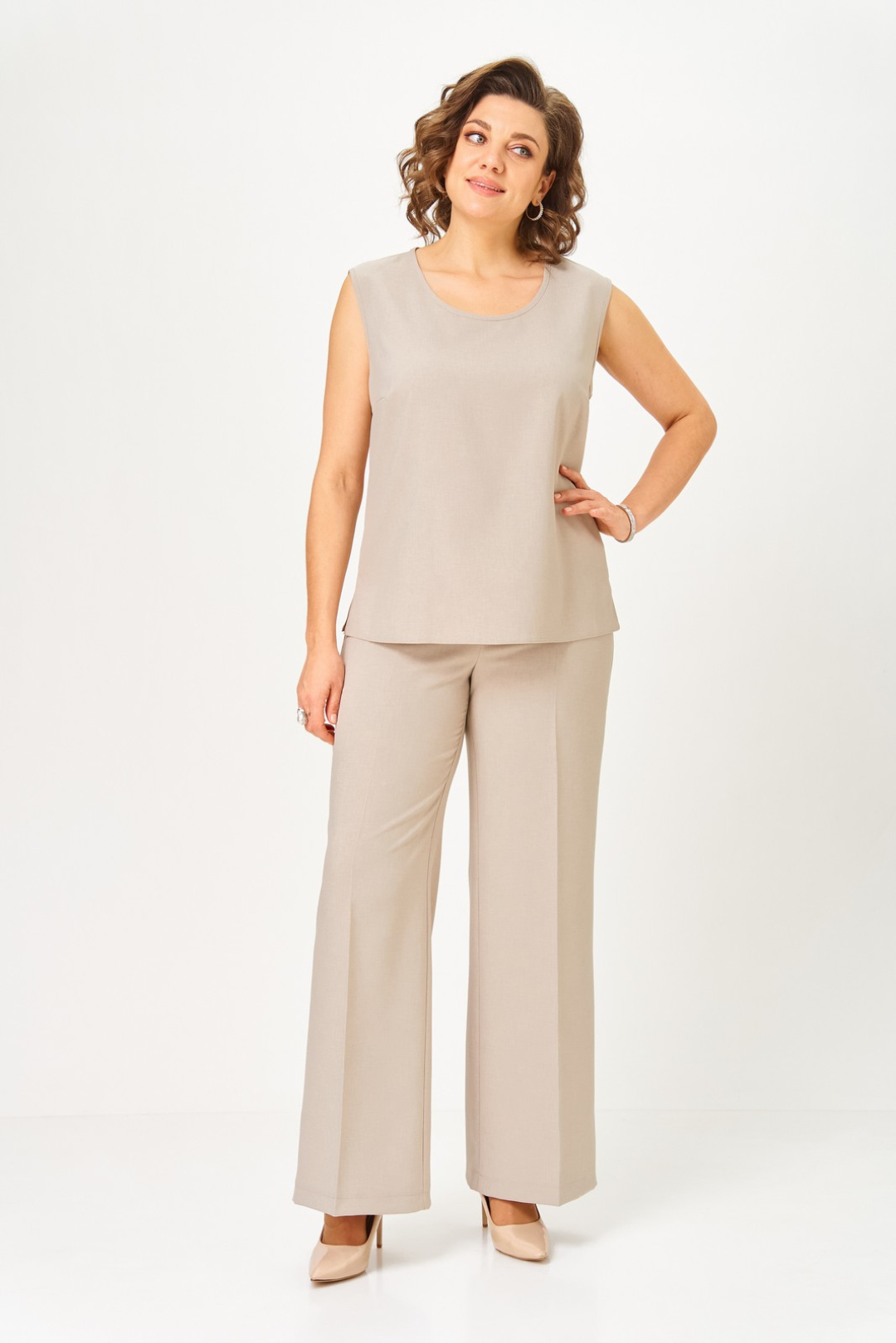 Костюм Светлана-Стиль 2119 бежевый