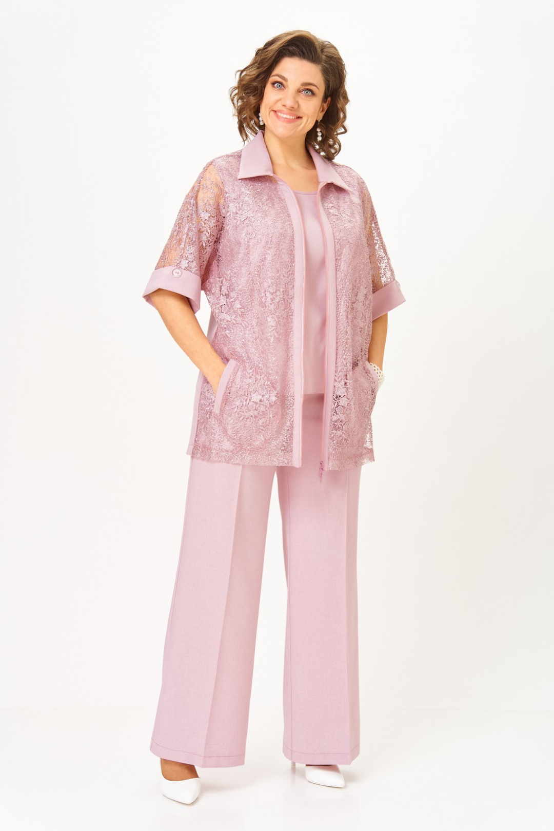 Костюм Светлана-Стиль 2119 розовый - фото 6