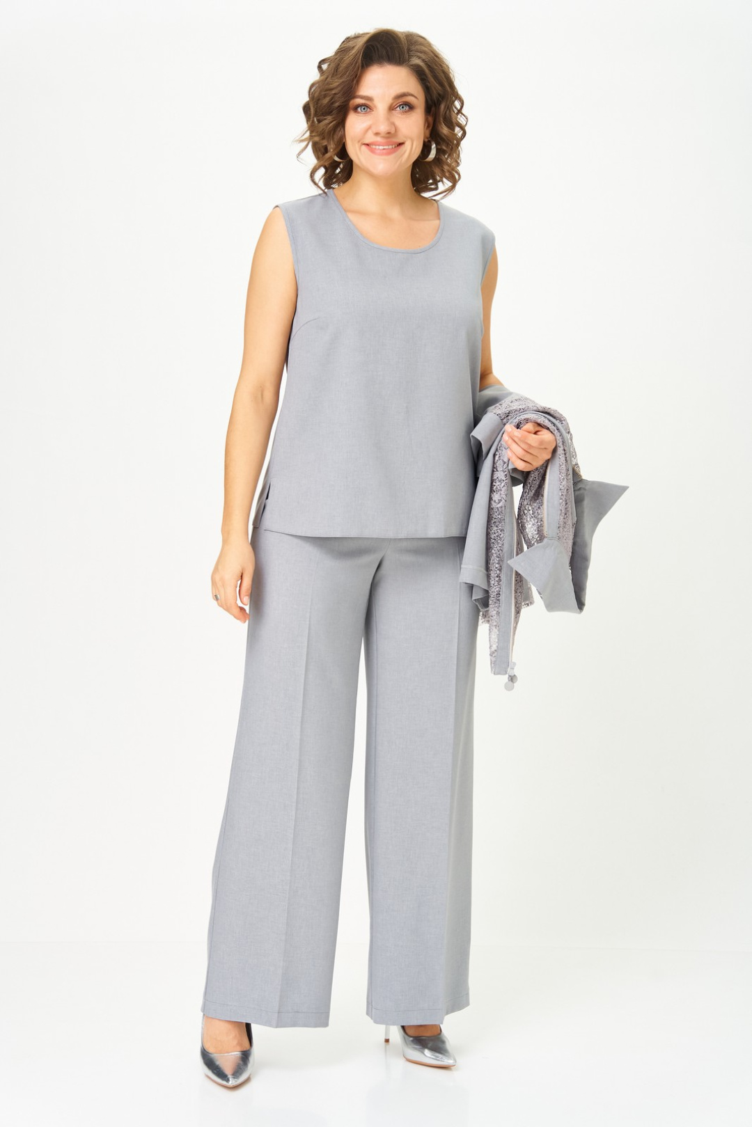 Костюм Светлана-Стиль 2119 серый - фото 6