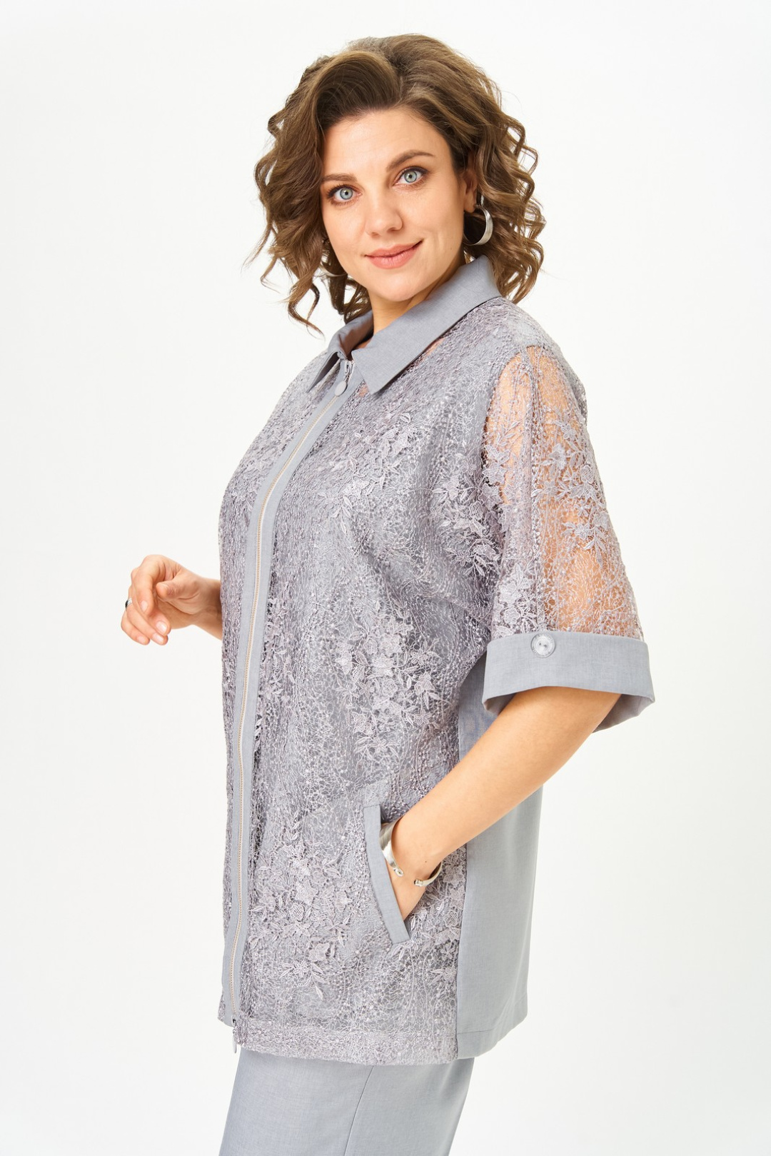 Костюм Светлана-Стиль 2119 серый