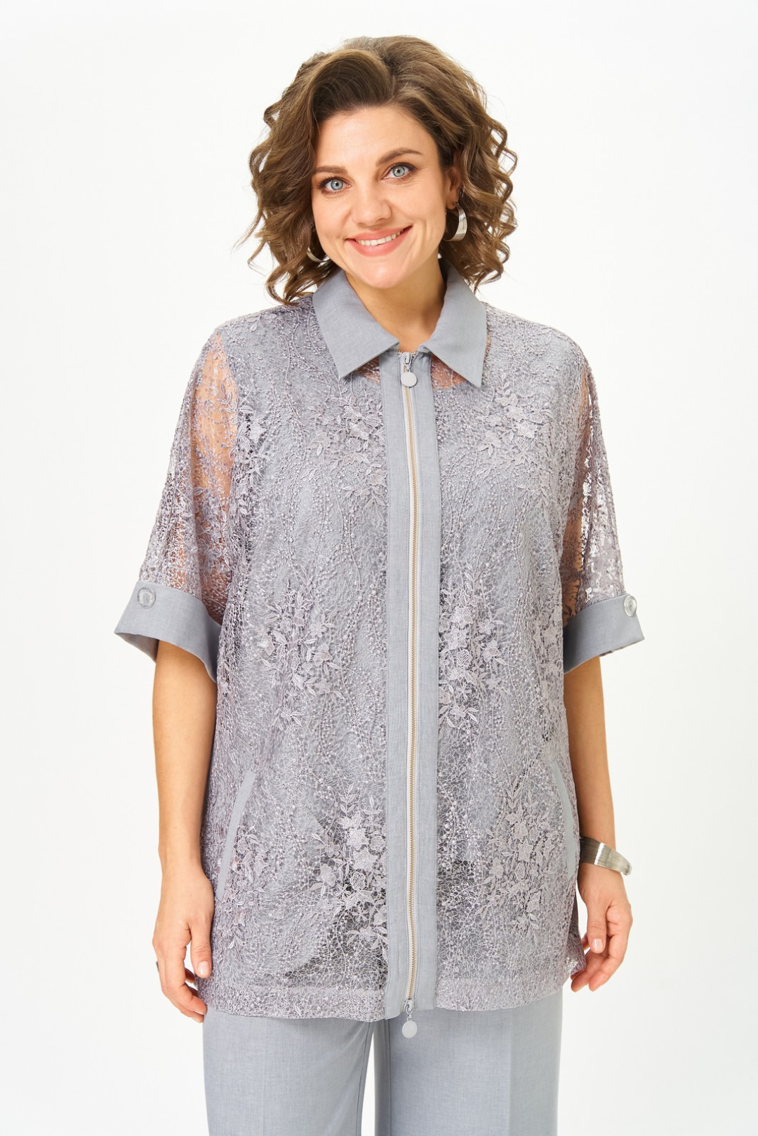 Костюм Светлана-Стиль 2119 серый