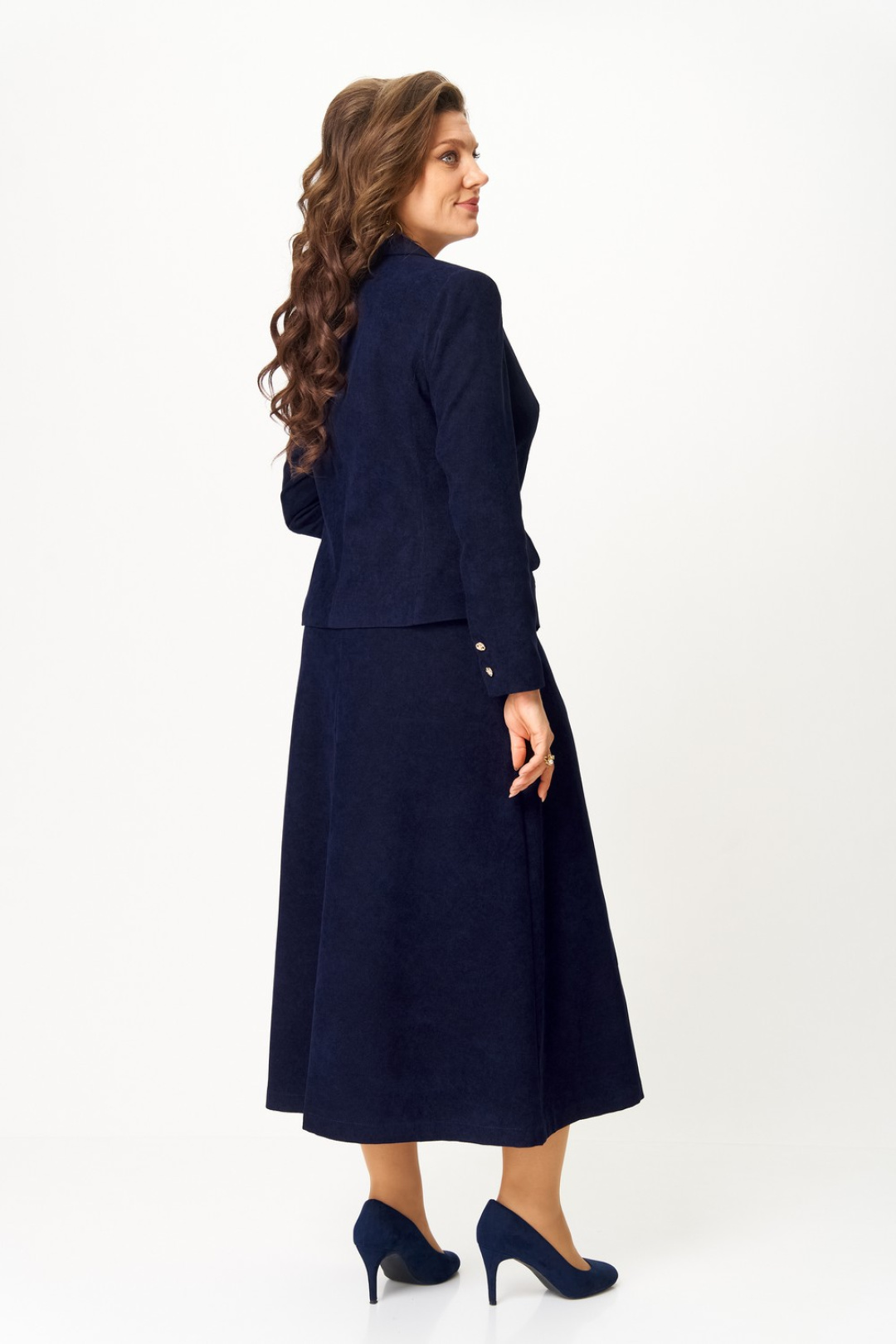 Костюм Светлана-Стиль 2140 синий - фото 2